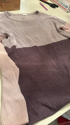 Garage sweater purple and pink thumbnail 5