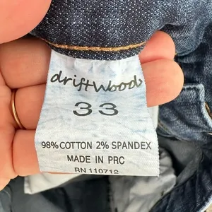 Driftwood Denim Jeans Size 33 Slim Straight Leg Women's‎ Medium Wash Casual thumbnail 9