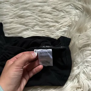 Reformation Lindy Knit Tank In Black thumbnail 6