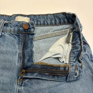 Altar'd State Jeans Women 26 Blue Distressed Straight Leg High Rise 100% Cotton thumbnail 7
