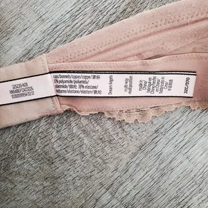 Victoria's Secret Peach Lace Bra 32C thumbnail 4