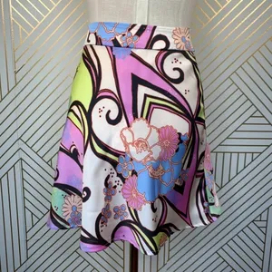 Free People Phoebe Printed‎ Mini Skirt thumbnail 7