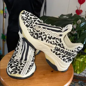 Steve Madden Stylish Black and White Women's Sneakers thumbnail 3