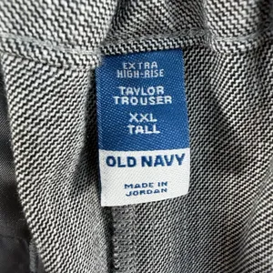 Old Navy XXL Tall Extra High Waisted Taylor Super Wide‎ Leg Trouser Suit Pants thumbnail 8