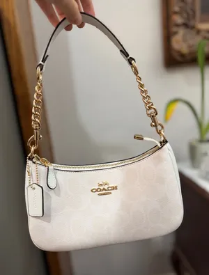 Coach white Teri shoulder bag thumbnail 1