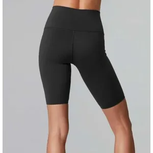 TAVI NOIR Solid Black Biker Shorts Size Medium thumbnail 7