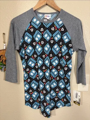 Disney Mickey Mouse Lularoe Randy Baseball Tee Size XS NEW thumbnail 1
