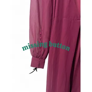 NWT Lulus | XS| My Whole Heart Burgundy Long Sleeve Wrap Dress Maxi Long New thumbnail 4