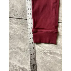 True Religion Womens Burgundy Slim Fit Jogger Pants Drawstring Size M thumbnail 6