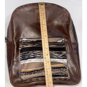 Aztec‎ cowhide leather Backpack thumbnail 7