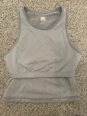 Vuori Elevation Plyo Tank Pale Heather Camo XS thumbnail 4