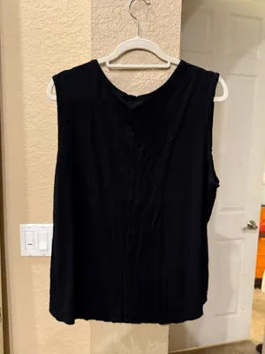 Old Navy Black Try Anything Once Tank Top XXL thumbnail 3