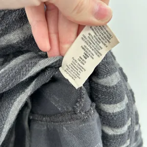 Free People Peplum Striped Jacket Cotton Blend Full Zip Size Small thumbnail 5