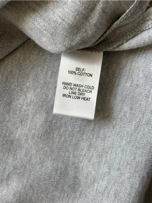 Lulu's Light Gray Lace-Up V-Neck Hoodie Sweater Size XS thumbnail 8