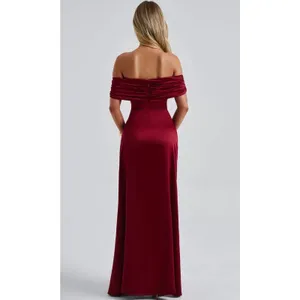 Babyboo GWENDOLYN MAXI DRESS - BURGUNDY NWT Size XS thumbnail 3