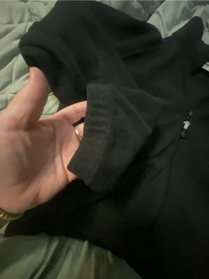 Columbia Black Fleece Jacket with White Logo Tag thumbnail 4