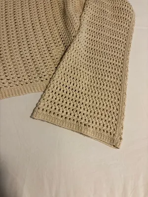 Windsor Crochet Knit Off-Shoulder Top thumbnail 5