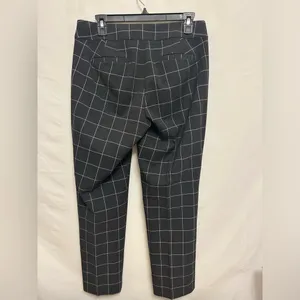 Loft Julie Gray Purple Stripes Trouser Pants Size 4‎ thumbnail 8