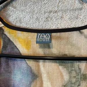 Cocoon Tao House OOAK Art‎ to Wear Open Fine Wool Lux Cardigan Size S/M thumbnail 4