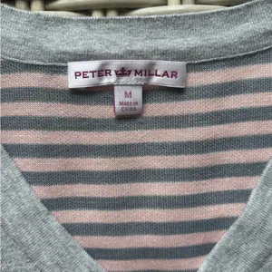 Peter Millar Gray Cotton Blend‎ Sweater medium winter holiday workwear thumbnail 5