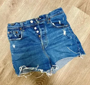 Levis Button Fly Denim Shorts I2 thumbnail 1
