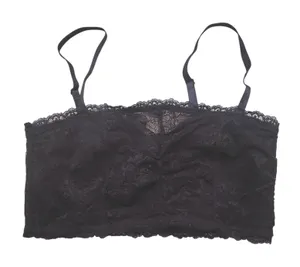 Torrid NEW 1 1X Black Lace Bandeau Bralette Bra Sexy NWT thumbnail 1