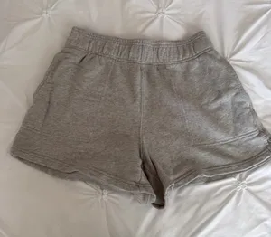 aerie Light Gray Athletic Lounge Shorts thumbnail 1