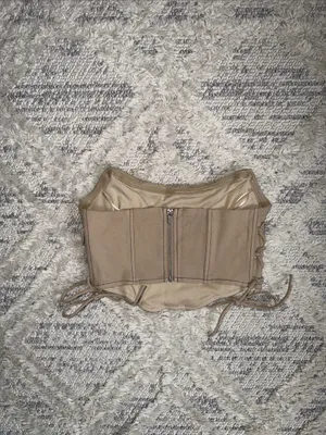 Garage Tan Livia Lace-Up Corset thumbnail 3