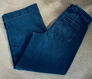 Sonoma dark wash wide leg jeans thumbnail 7