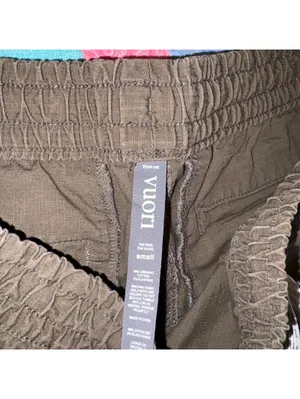 Vuori $68 Vintage Ripstop Woman’s S olive drawstring shorts thumbnail 5