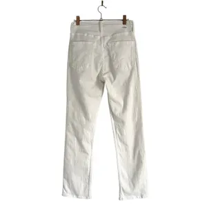 Mother Denim White High Waisted Rider Ankle Jeans Fairest Of Them All Size 26 thumbnail 4