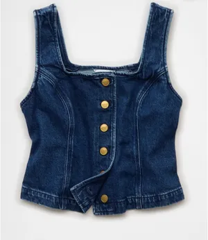 American Eagle Square Neck Vest thumbnail 1