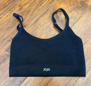 JoJo Seamless Black Sports Bralette Size XS thumbnail 1