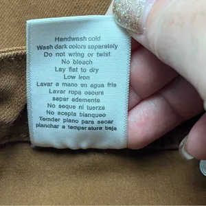 Judy Blue High Rise‎ Control Top Wide Leg Crop Jean Camel Brown Size 13 / 31 thumbnail 6