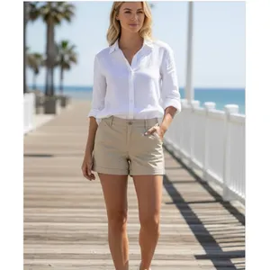 Patagonia‎ Khaki Chino Shorts Women's Size 6 Outdoor Lifestyle thumbnail 8