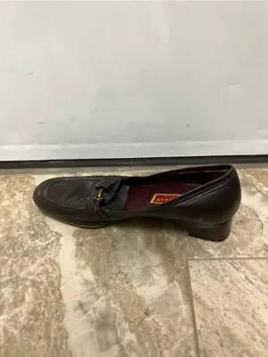 vintage Cole Haan dark brown leather horsebit loafers made in Italy thumbnail 5