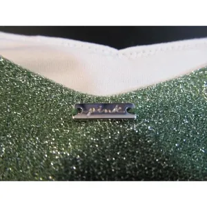 Victoria’s Secret Shimmer High‑Waist Cheeky Bikini Bottom Green Large thumbnail 5