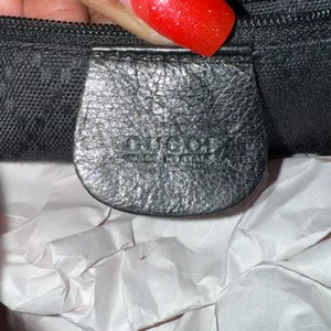 Gucci Black Leather Bamboo Mini Backpack thumbnail 14