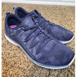 Ryka Fate Womens Walking Shoes Navy Blue Camo Sneakers Size 10 M Surround Fit thumbnail 1