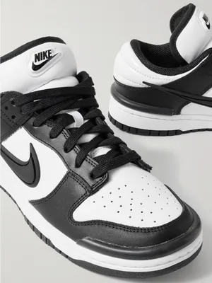 Nike Dunk Low Twist Panda Black White Leather Women’s Sneakers US 7 NIB thumbnail 2