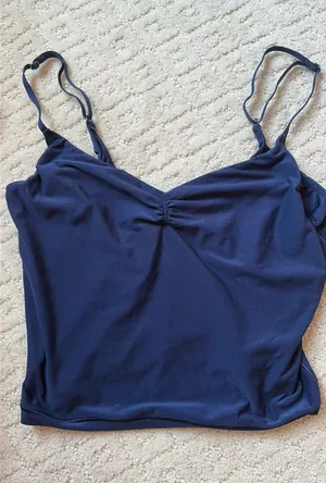 Aerie Scrunched Crop Top thumbnail 1