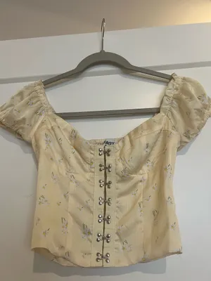 ALLYSON TOP YELLOW size 0 thumbnail 1