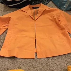 Lafayette 148 orange blazer 2‎ Orange thumbnail 2