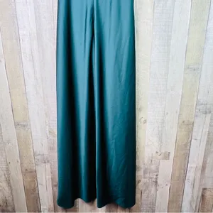 Lauren Ralph Lauren Dress Dark Fern Size 8 Sleeveless V-Neck Full Length Dress thumbnail 8
