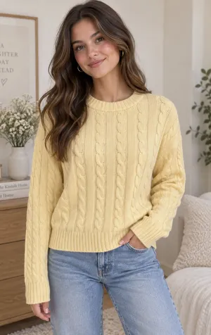 Women’s Sweater Wild Fable Small yellow thumbnail 1