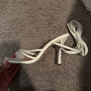 Chase and Chloe Strappy Lace-Up Stiletto Heels thumbnail 5