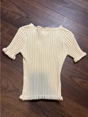 Princess Polly Ribbed Crop Top thumbnail 2