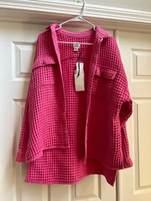 BDG Urban Outfitters waffle top thumbnail 1