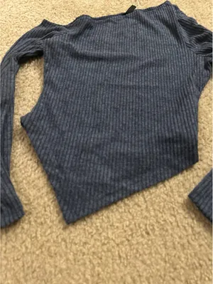 C523 pretty garden shirt top long sleeve small thumbnail 2