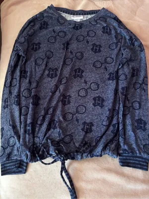 Women’s Dark Gray Patterned Long-Sleeve Pajama Set - Cozy Sleepwear thumbnail 4